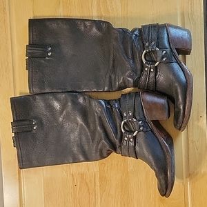 Frye Carmen Harness Tall Boot